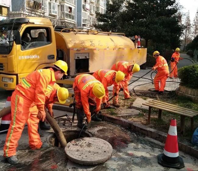 老城市政管道清淤